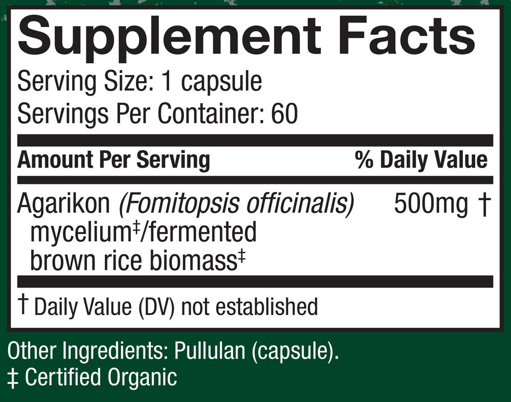 Product image for Agarikon (Fomitopsis officinalis).