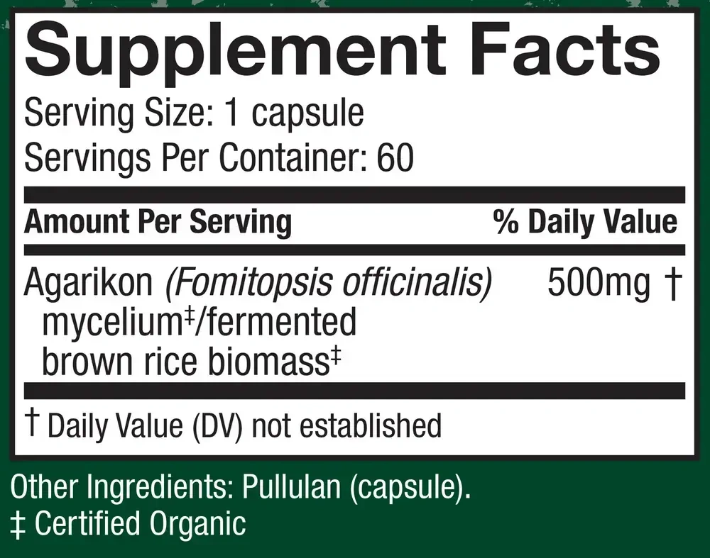 Product image for Agarikon (Fomitopsis officinalis).