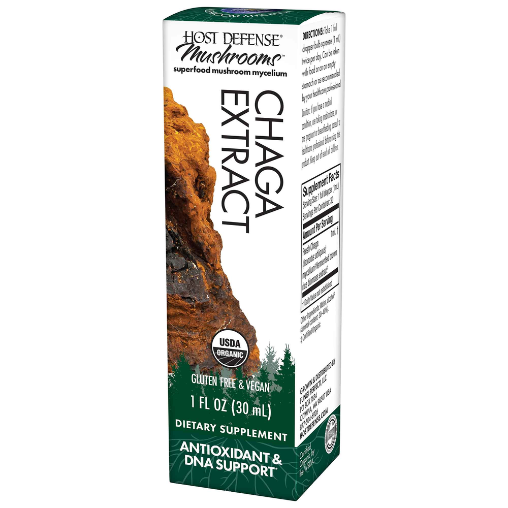 Product image for Chaga Extract (Inonotus obliquus).
