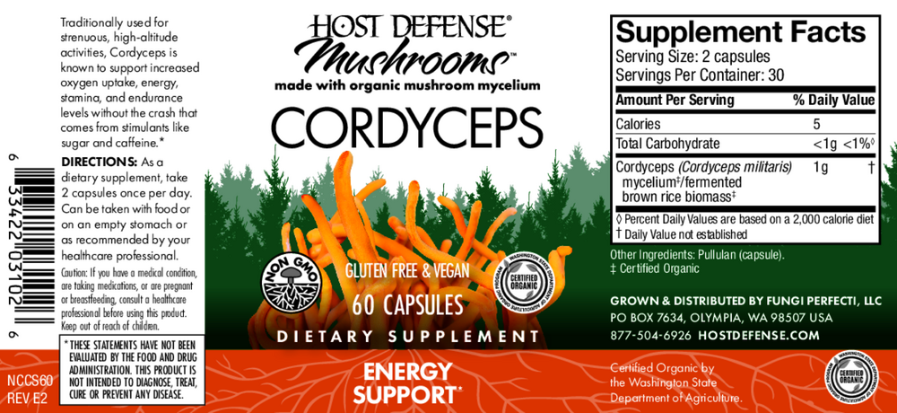 Product image for Cordyceps (Cordyceps Militaris).