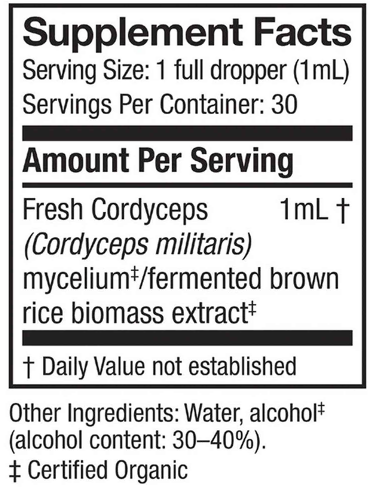 Product image for Cordyceps Extract.