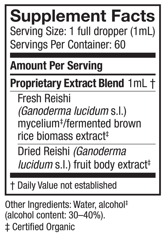 Product image for Reishi Extract- Longevity Support.