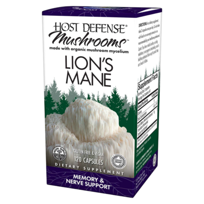 Lions Mane (Hericium erinaceus) 120 capsules