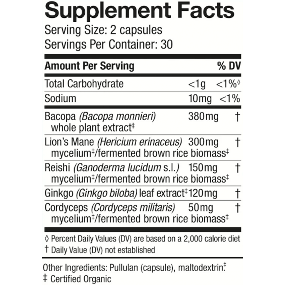 Product image for MycoBotanicals Brain.