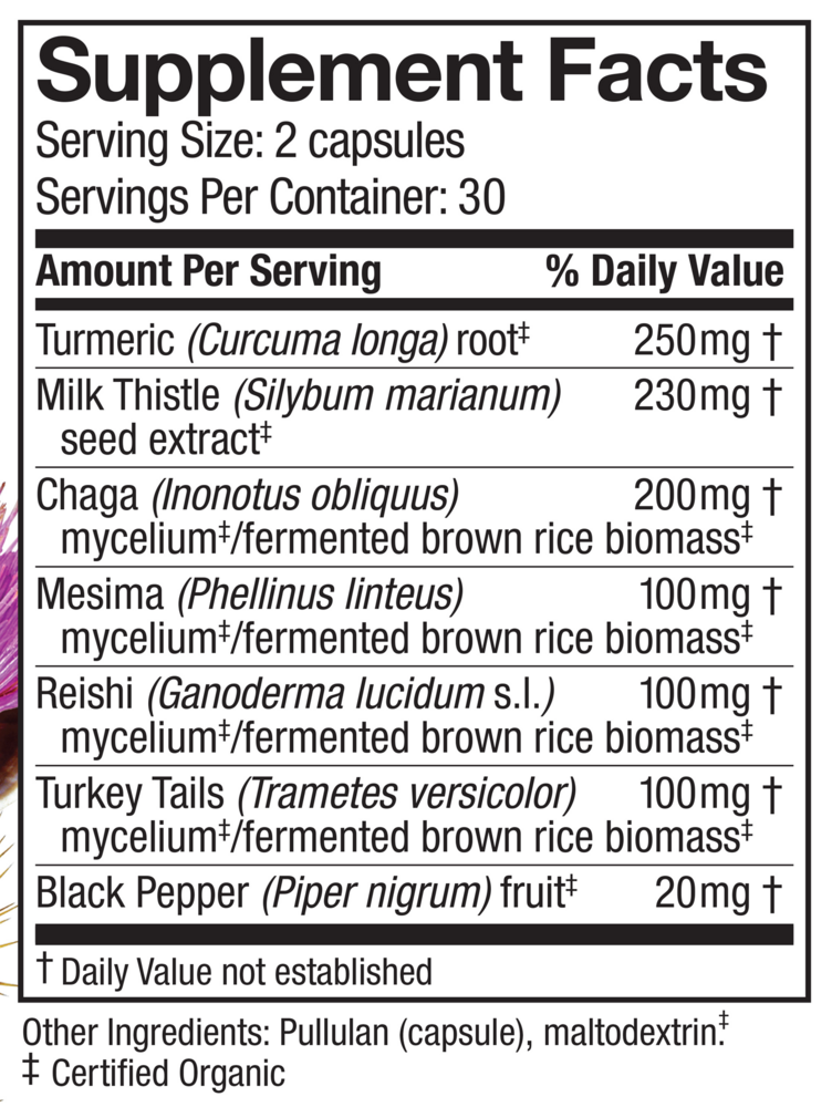 Product image for MycoBotanicals Liver.