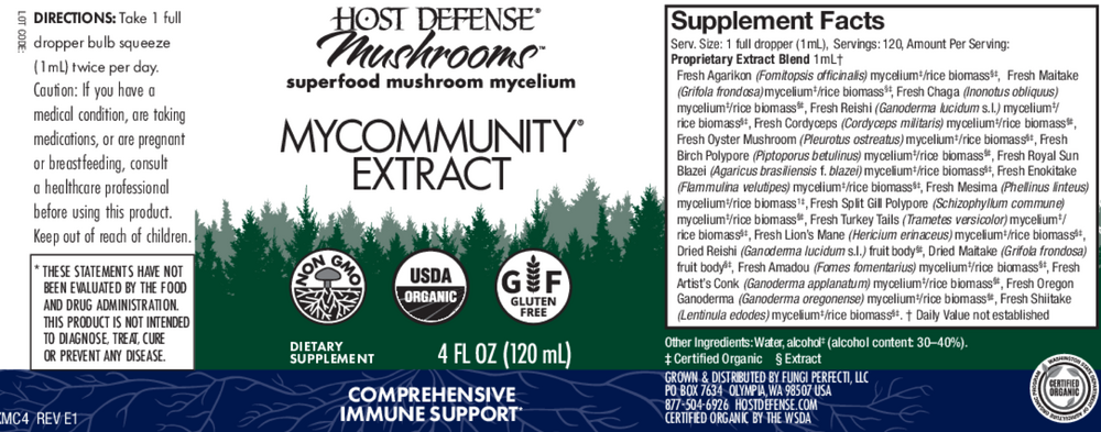 Product image for Mycommunity Extract.