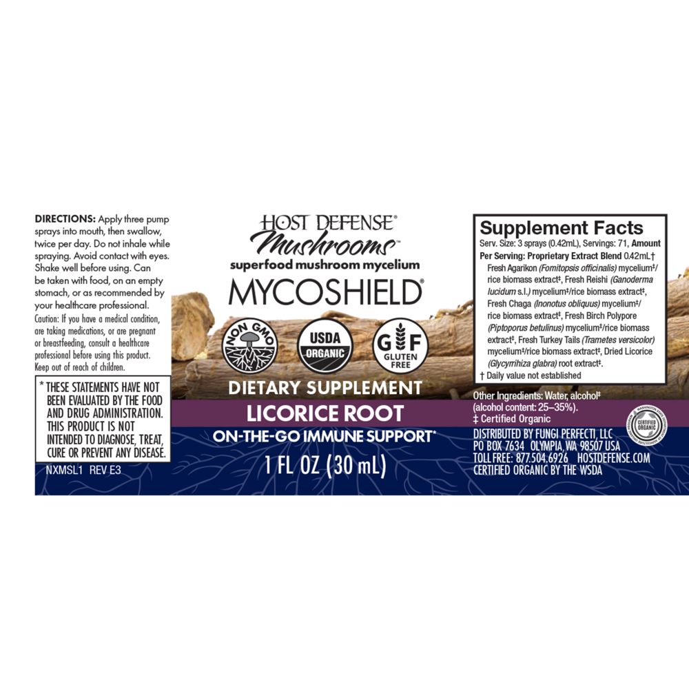 Product image for MycoShield Licorice Root.