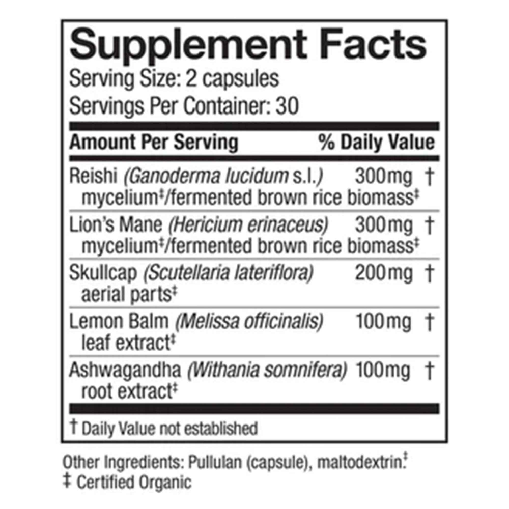 Product image for MycoBotanicals® Stress Decompress®* Capsules.
