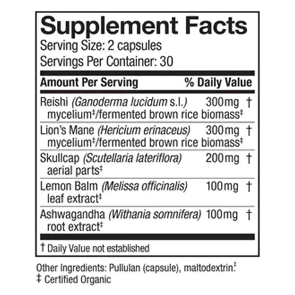 Product image for MycoBotanicals® Stress Decompress®* Capsules.