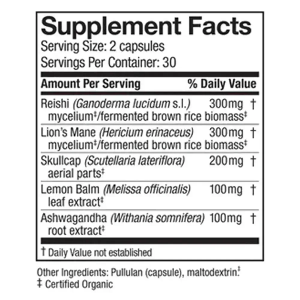 Product image for MycoBotanicals® Stress Decompress®* Capsules.
