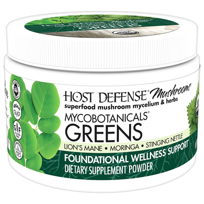 MycoBotanicals® Greens Powder 100 Grams