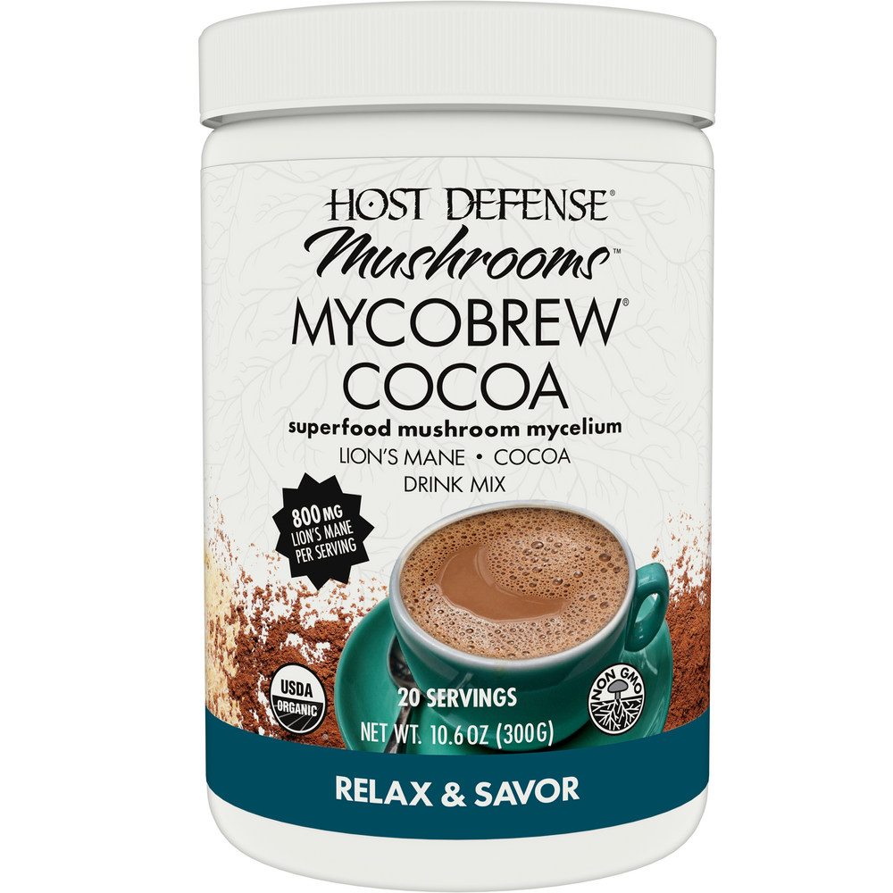 Product image for MycoBrew® Cocoa  -  bulk powder canister.