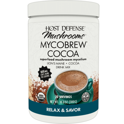 MycoBrew® Cocoa  -  bulk powder canister 300 Grams
