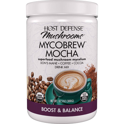 MycoBrew® Mocha -  bulk powder canister 10.5 Ounces