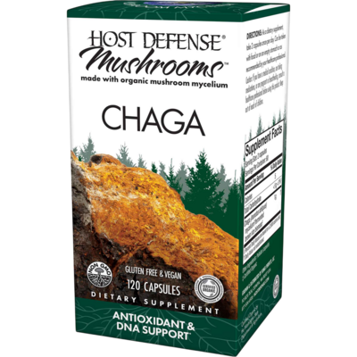 Chaga (Inonotus obliquus) 120 capsules