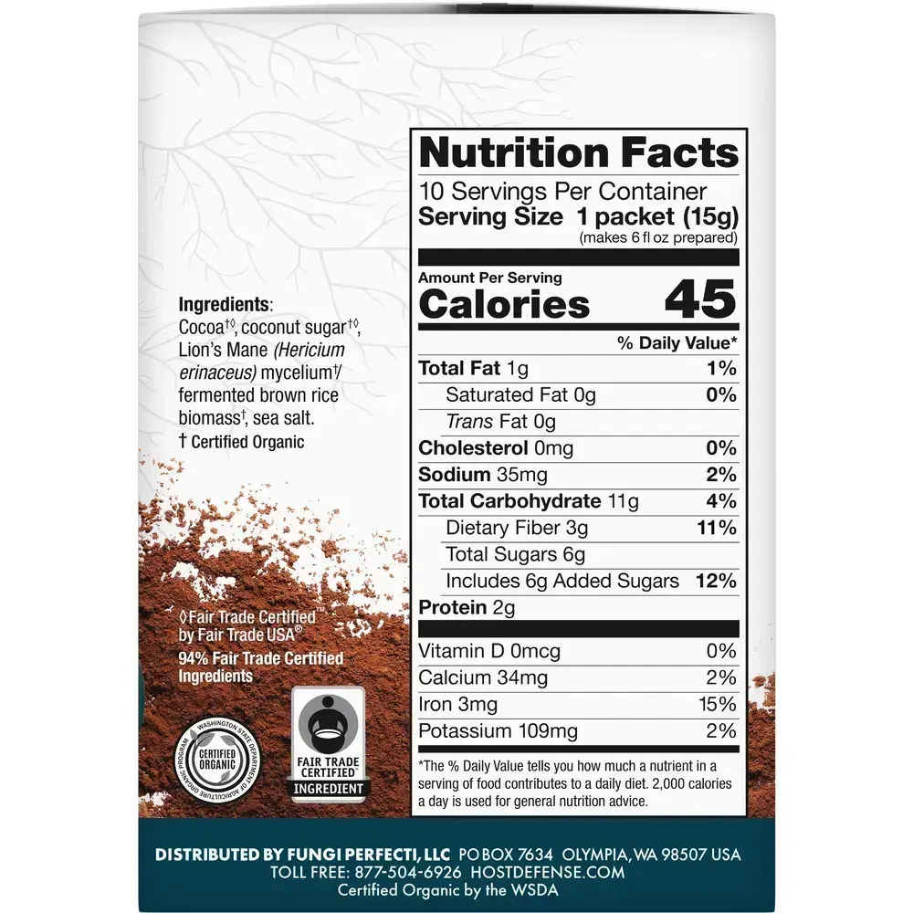 Product image for MycoBrew® Cocoa - 10 Pack.