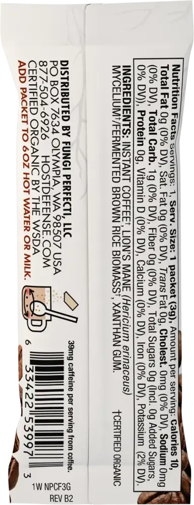 Product image for MycoBrew® Coffee Lion's Mane Coffee Drink Mix.