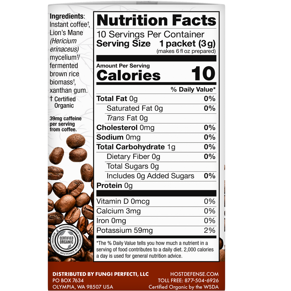 Product image for MycoBrew® Coffee - 10 Pack.