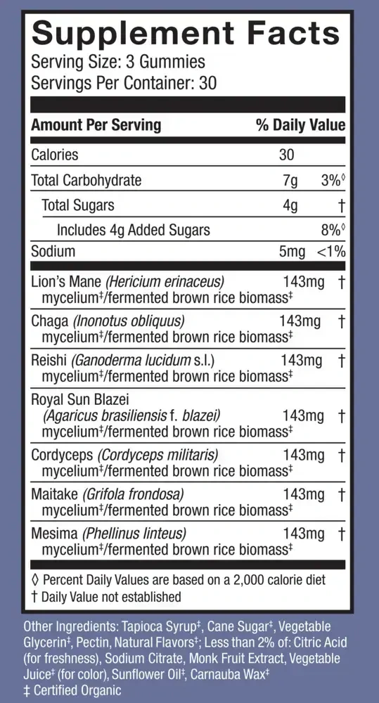 Product image for Stamets 7 Formula Immune.