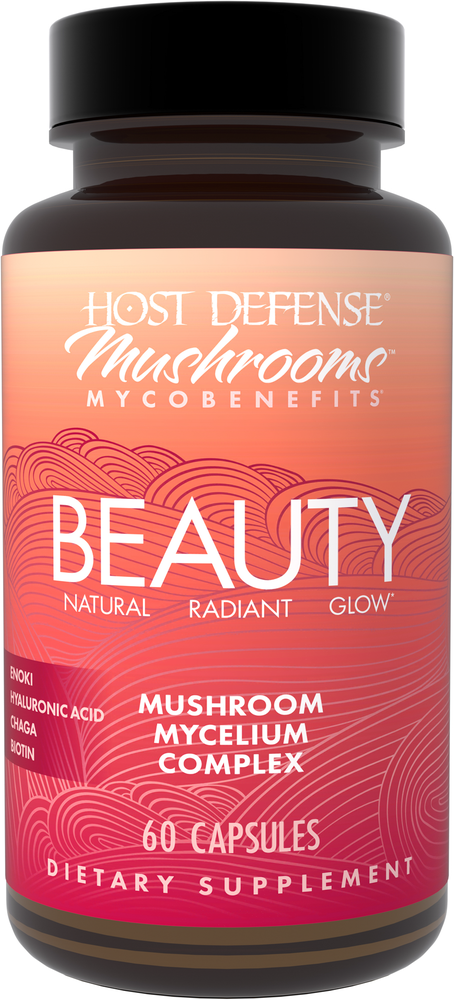 Product image for Host Defense Mushrooms MycoBenefits Beauty Capsules.