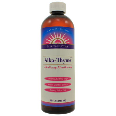 Product image for Alka-Thyme/Mouthwash (16 Ounces). Discontinued.