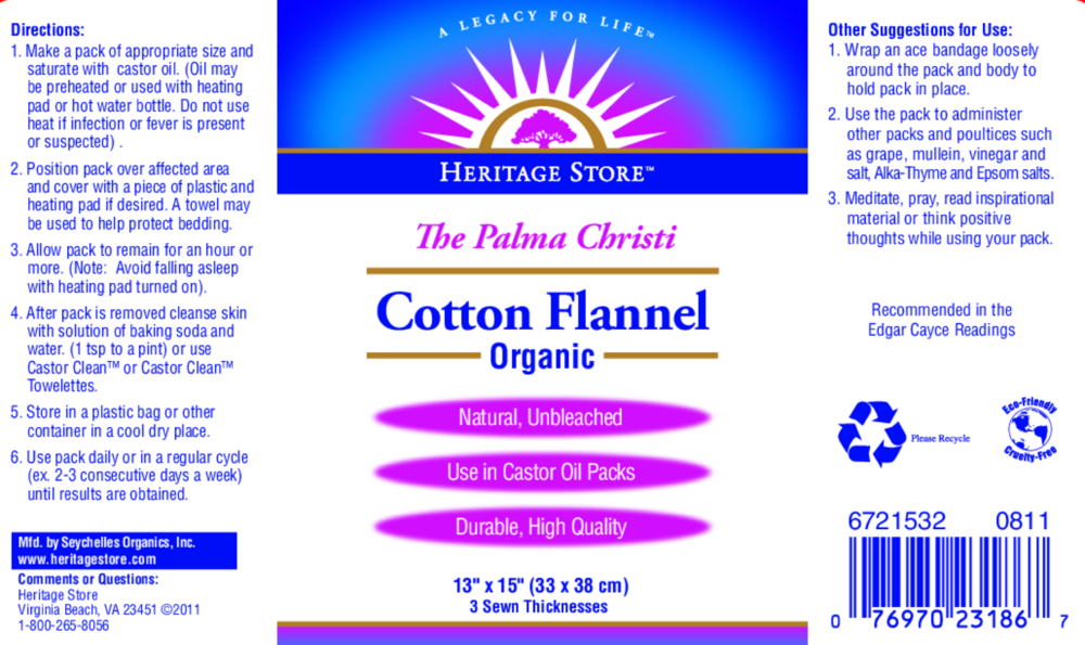 Product image for Cotton Flannel/Organic.