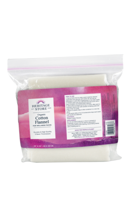 Cotton Flannel/Organic 1 Count