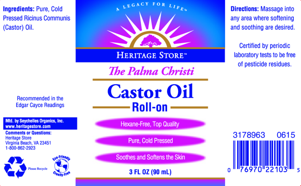 Product image for Castor Oil Roll-On.