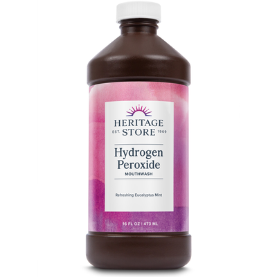 Hydrogen Peroxide Mouthwash 16 Ounces