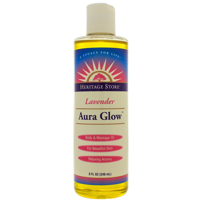 Aura Glow Lavender/Massage Formula 8 Ounces