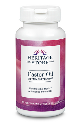 Castor Oil Capsules 725mg product image