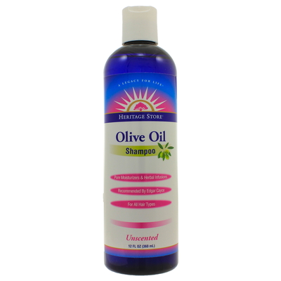 Olive Oil Shampoo (Unscented) 12 Ounces
