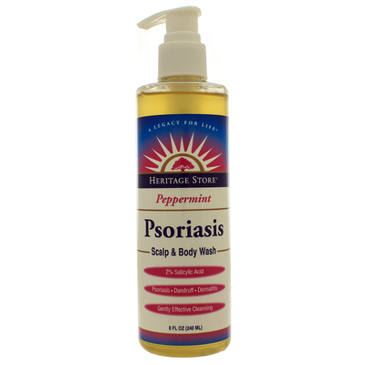 Psoriasis Scalp and Body Wash 8 Ounces
