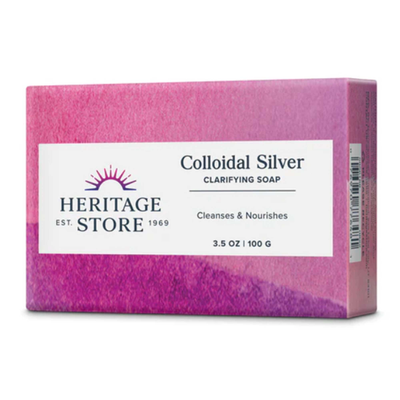 Product image for Colloidal Silver Soap Bar - Rosemary (3.5 Ounces). Discontinued.