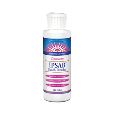 IPSAB Tooth Powder Cinnamon 4 Ounces