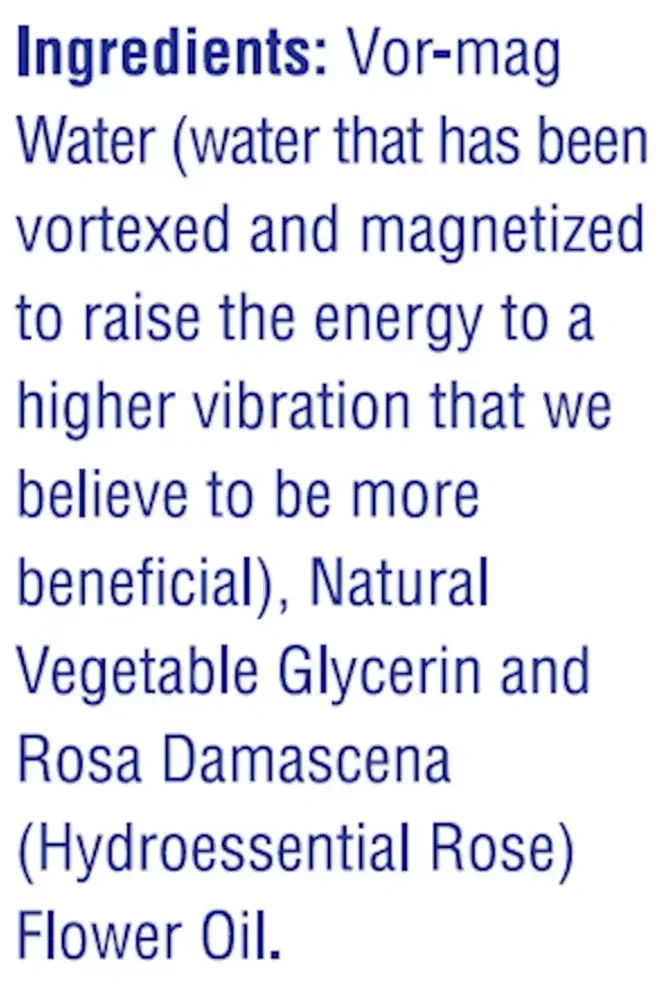 Product image for Rosewater &amp; Glycerin w/atomizer spray.