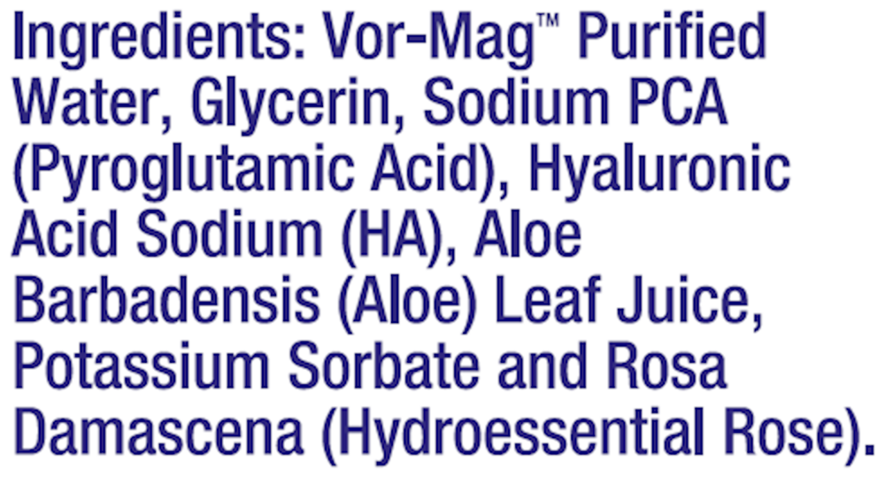 Product image for Rosewater Serum with 1% HA Drops.