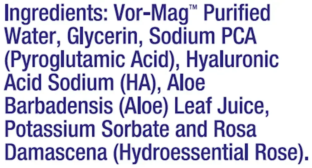 Product image for Rosewater Serum with 1% HA Drops.