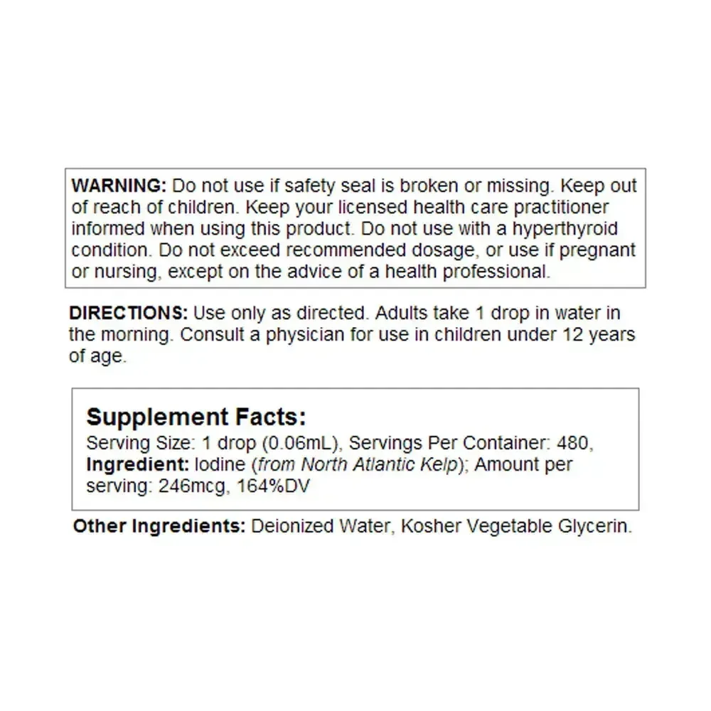 Product image for Nascent Colloidal Iodine.
