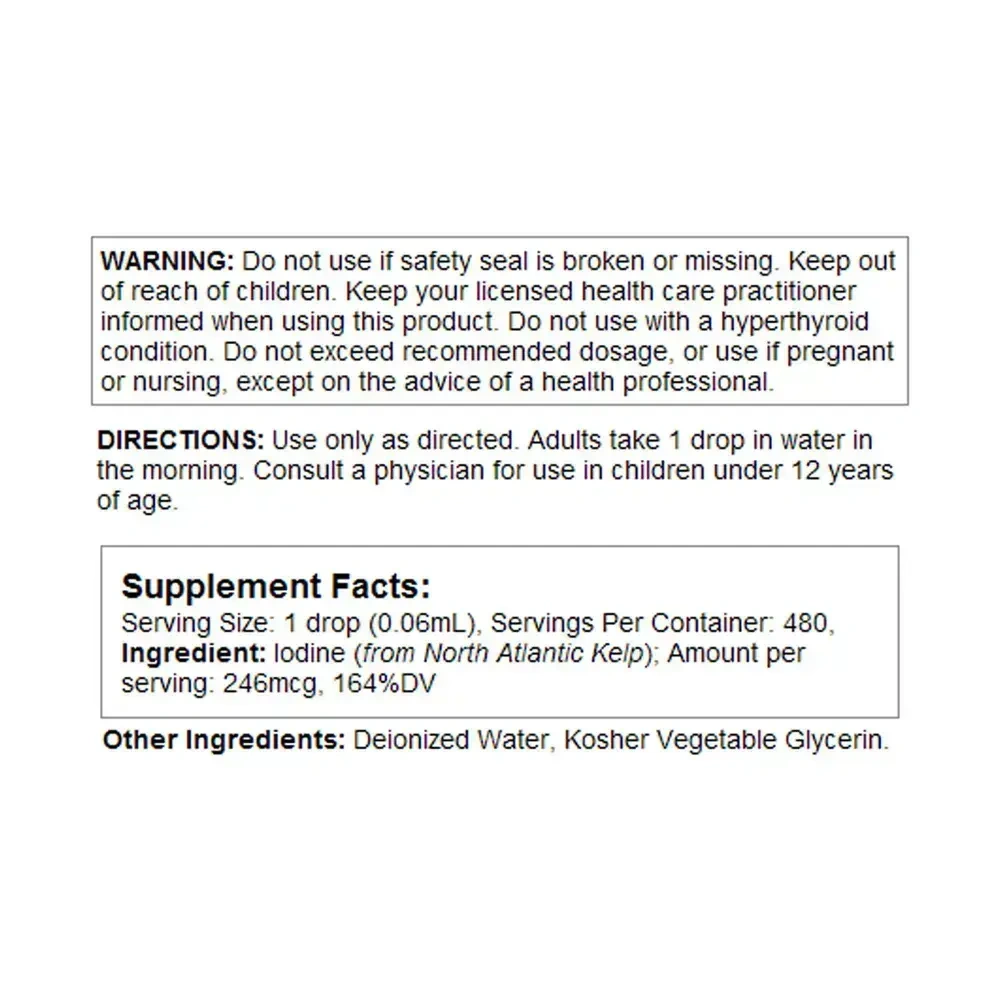 Product image for Nascent Colloidal Iodine.
