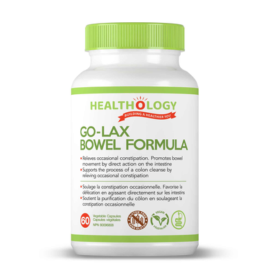 GO-LAX Bowel Support (60 capsules) by Healthology