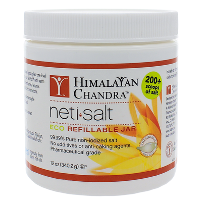 Product image for Neti Salt Jar (12 Ounces). Discontinued.