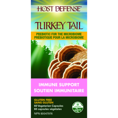 Turkey Tail (Trametes Versicolor) Capsules 60 capsules