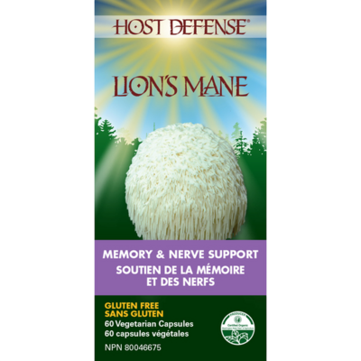Lion's Mane (Hericium Erinaceus) Capsules 60 capsules