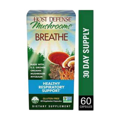 Breathe Capsules (Cordyceps,Reishi & Chaga)