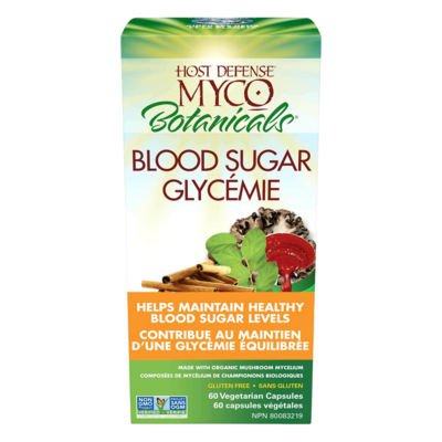 MycoBotanicals Blood Sugar 60 capsules