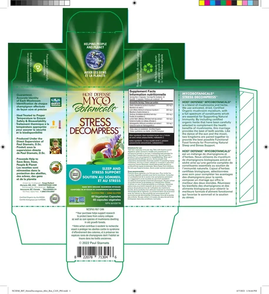 Product image for MycoBotanicals Stress Decompress.