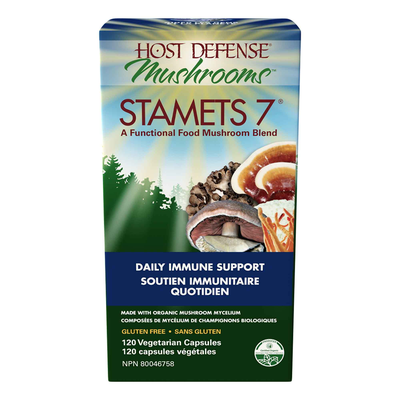 Host Defense Stamets 7 Multi Mushroom Daily Immune Support Capsules product image