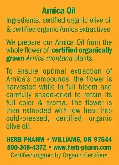 Product image for Arnica Oil.