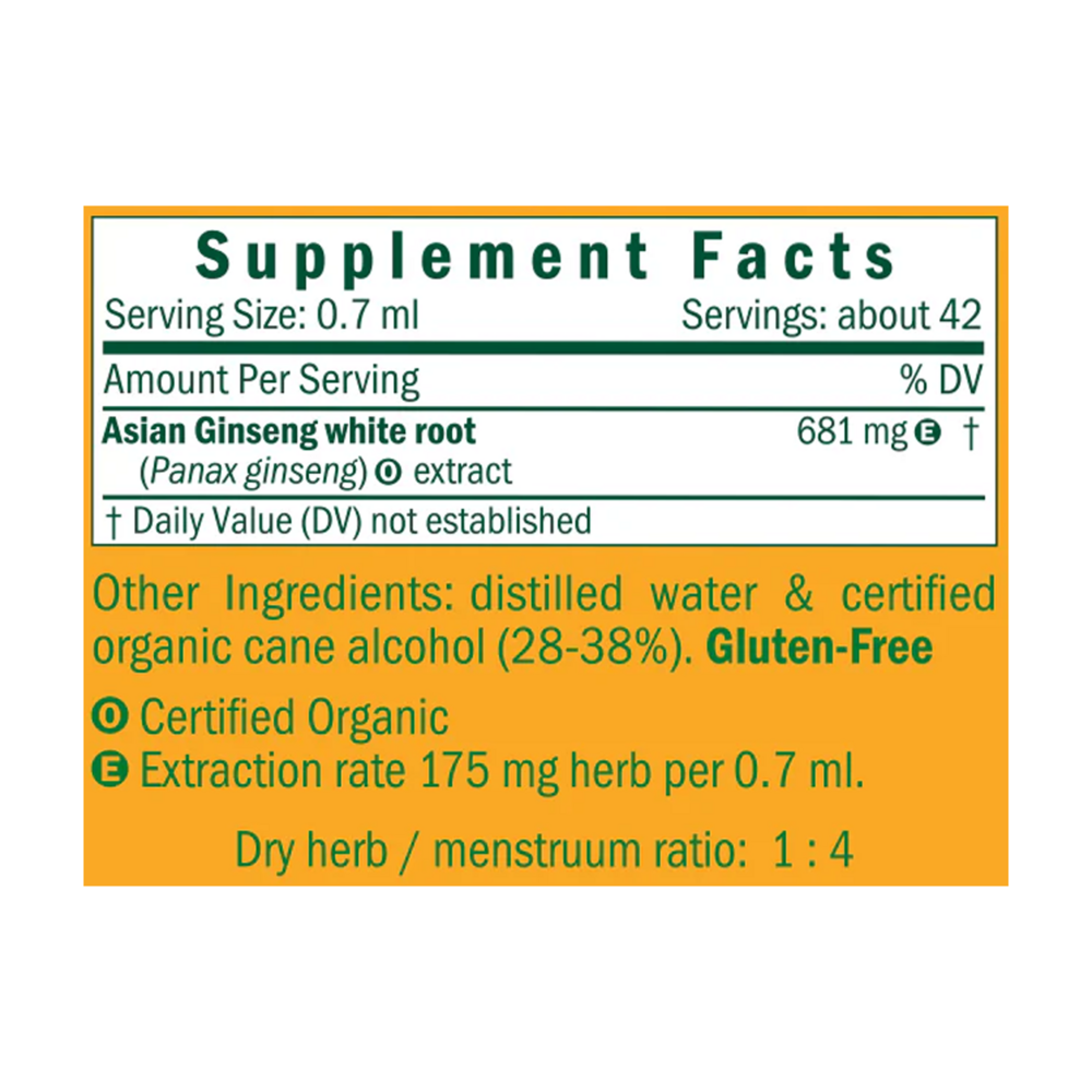 Product image for Asian (Panax) Ginseng.